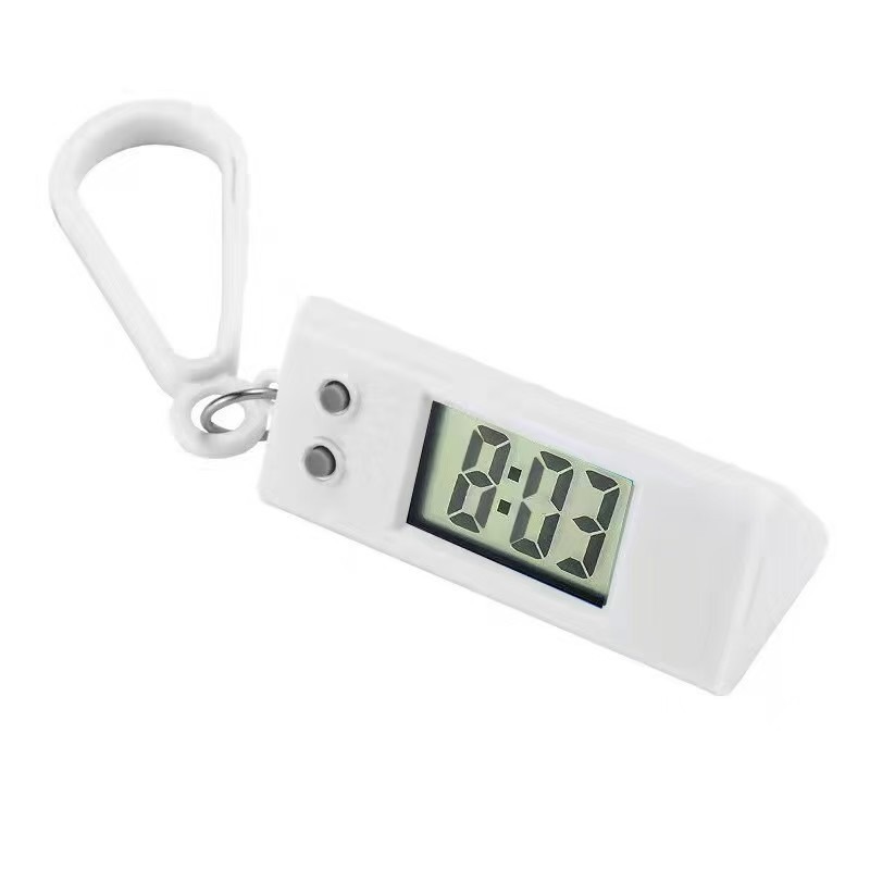 Reloj Digital Portátil Mini de ABS con Pantalla LED para Estudiantes