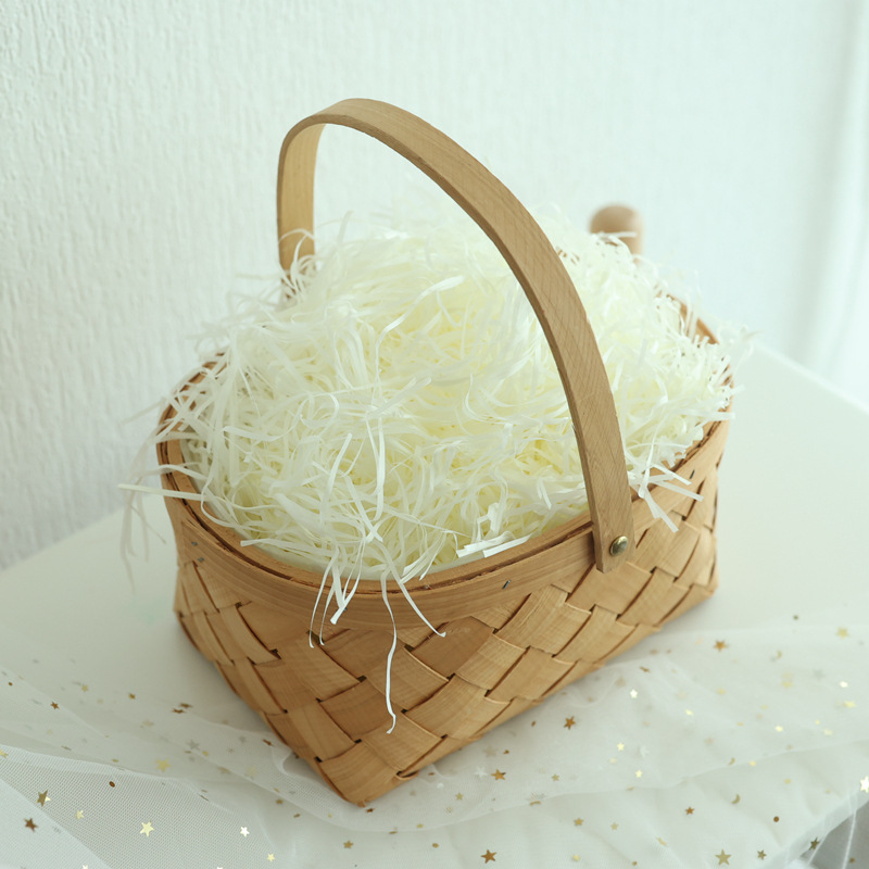 鐵盒好搭檔 禮品盒填充物 拉菲草 碎紙絲 禮品包裝材料 100克