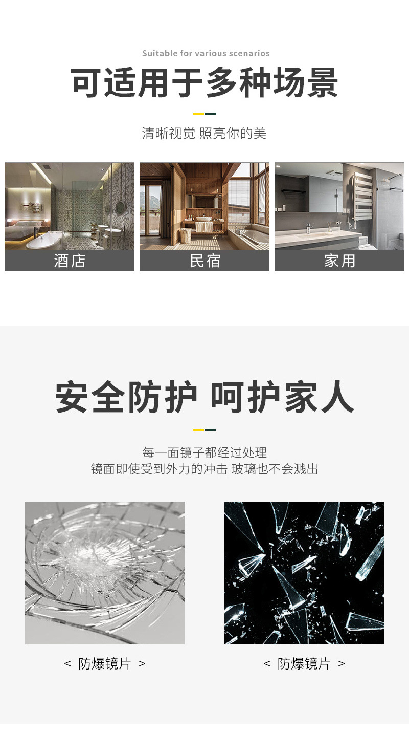 梓婷家居详情5——铝合金直角框洗手间