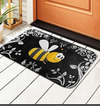 Poletna tematska preproga, nedrseča preproga za vhodna vrata, vpojna preproga za kopalnico in kuhinjo_voghion.com