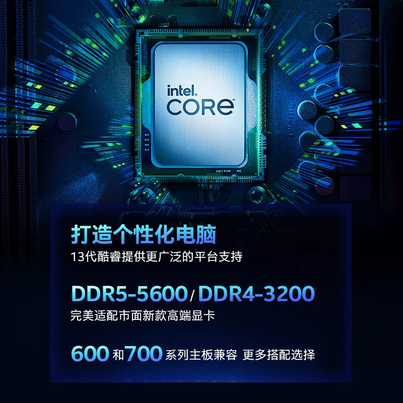 Подходит для ПК Intel 13-го поколения Core i7-13700F процессор CPU новые чипы