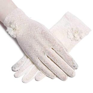 K 82240 Summer Lace Sun Protection Gloves �ļ���������