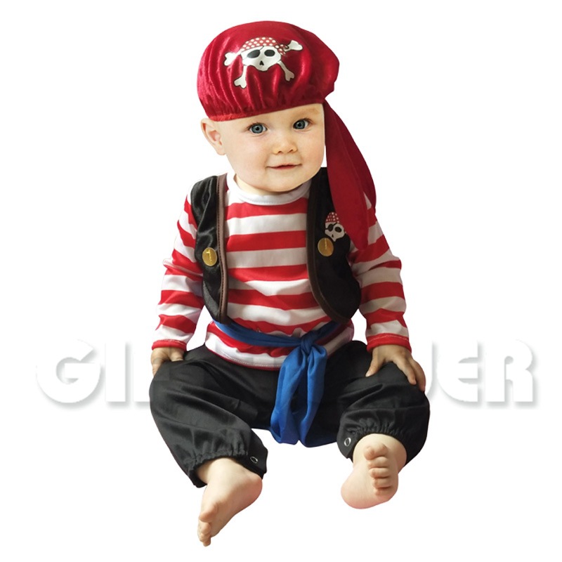 Hwan-woo's cute pirate little vampire Halloween playful children's costume, masquerade ball sleeping bag cosplay costume detail image 5