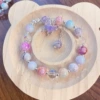 Color pattern butterfly bracelet (OPP bag installation)