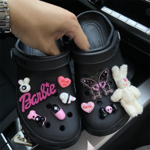����Ь���DIYЬ��Ь���űȷ�ɫǧ������Y2K�L�����ᰵ�ں�������