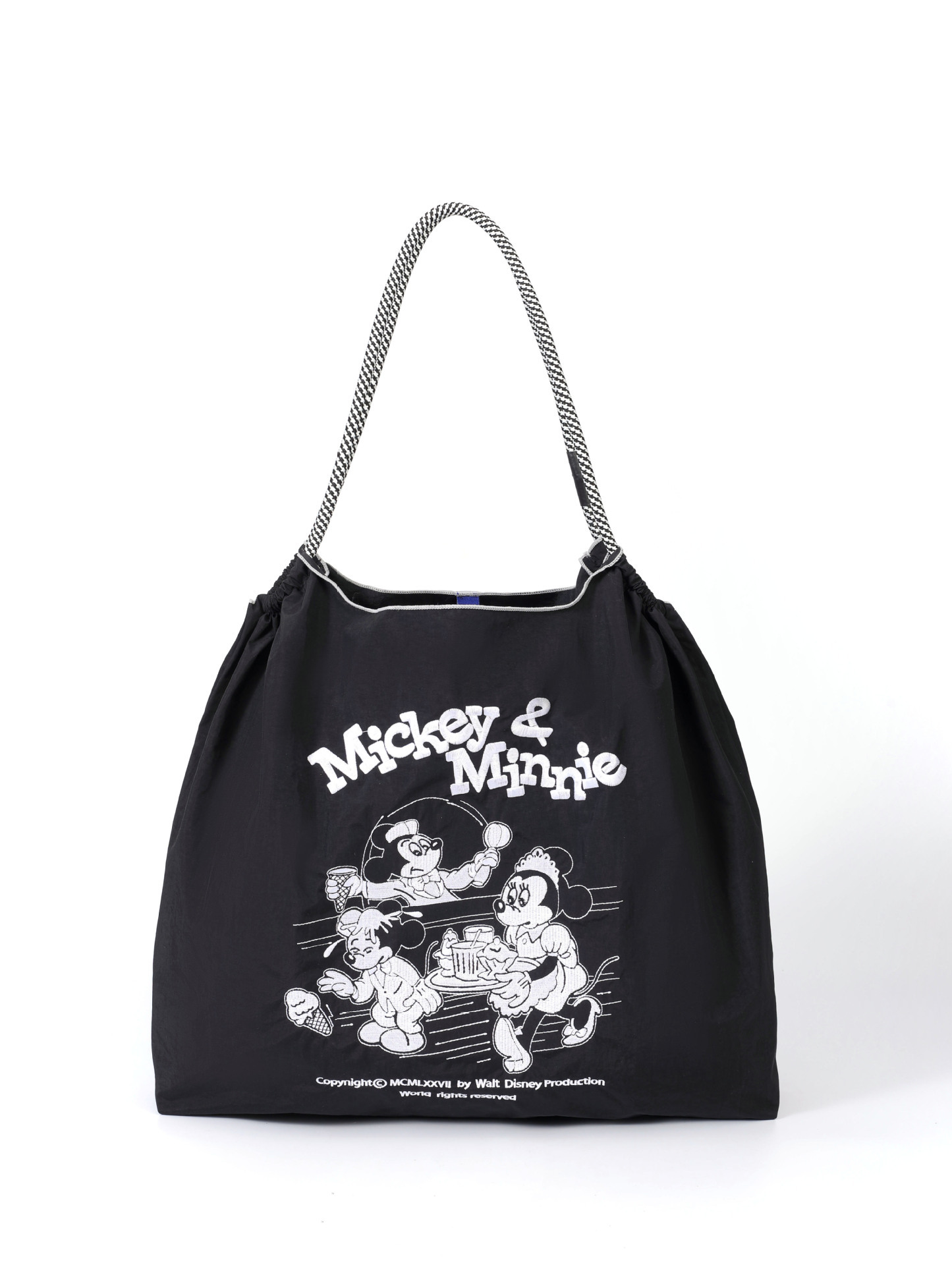 Black ice cream Mickey large