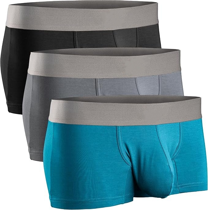 Foreign trade Amazon equivalent model, modal fabric, extra large capacity, 18CM men's underwear, thin, cool, breathable boxer briefs