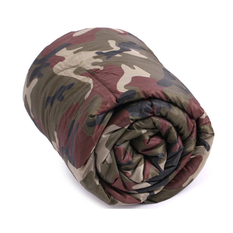 Transfronterizo solo movimiento de camuflaje bolsa de dormir de viaje de verano que acampa al aire libre sucio saco de dormir adulto portátil