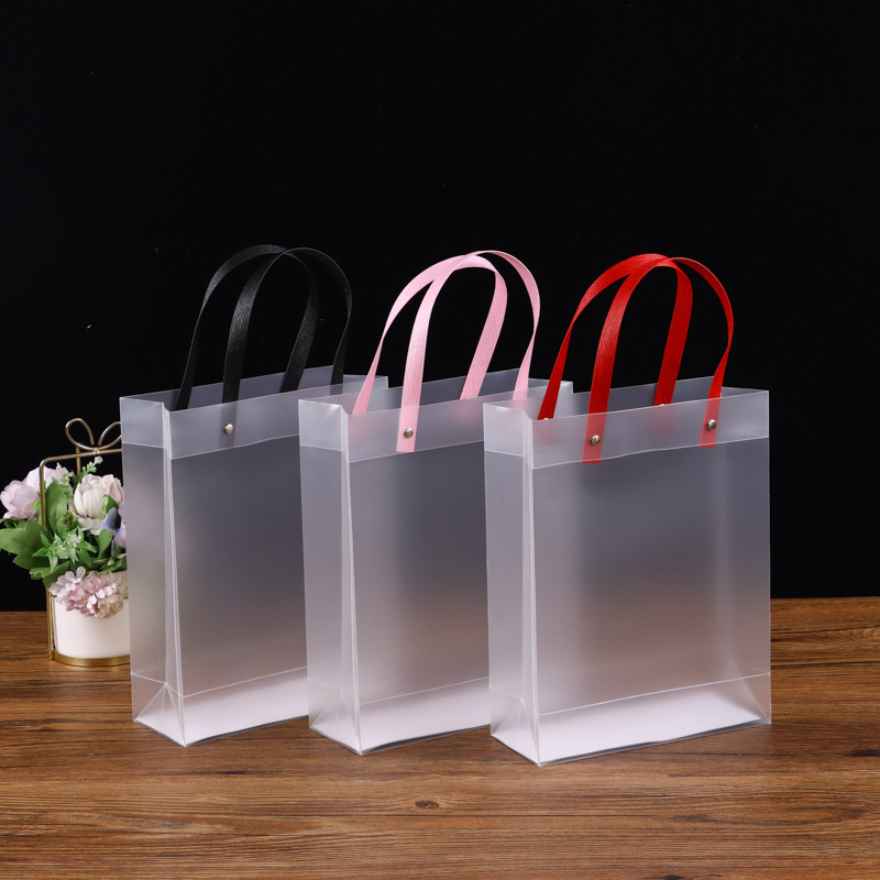 Ready Stock Pvc Shopping Transparent Tote Bags Wholesale Pp Plastic Frosted Gift Bags Wedding Candy Favor Packaging Bags Ready Stock Pvc Shopping Transparent Tote Bags Wholesale Pp Plastic Frosted Gift Bags Wedding Candy Favor Packaging Bags