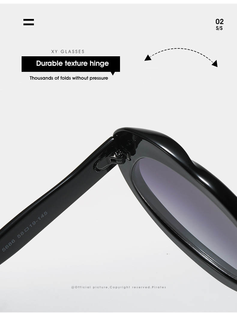 60g Weight Full Frame Glasses Structure Sunglasses Classification PC, UV400 Protection Lens Material Oval Frame Glasses Style Outdoor, Travel Occasion Solid Color Pattern All Seasons Season Unisex Gender Basic, Retro Style Black Color Basic Retro Solid Color PC UV400 Protection Oval Frame Full Frame Women's Sunglasses 14