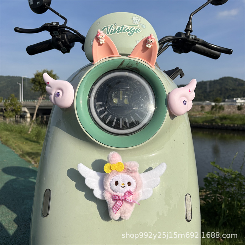 Electric Tricycle Decoration Accessories Helmet Stickers
