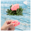 Cute fuchsia toy, baby hygiene product for bath, slime, anti-stress