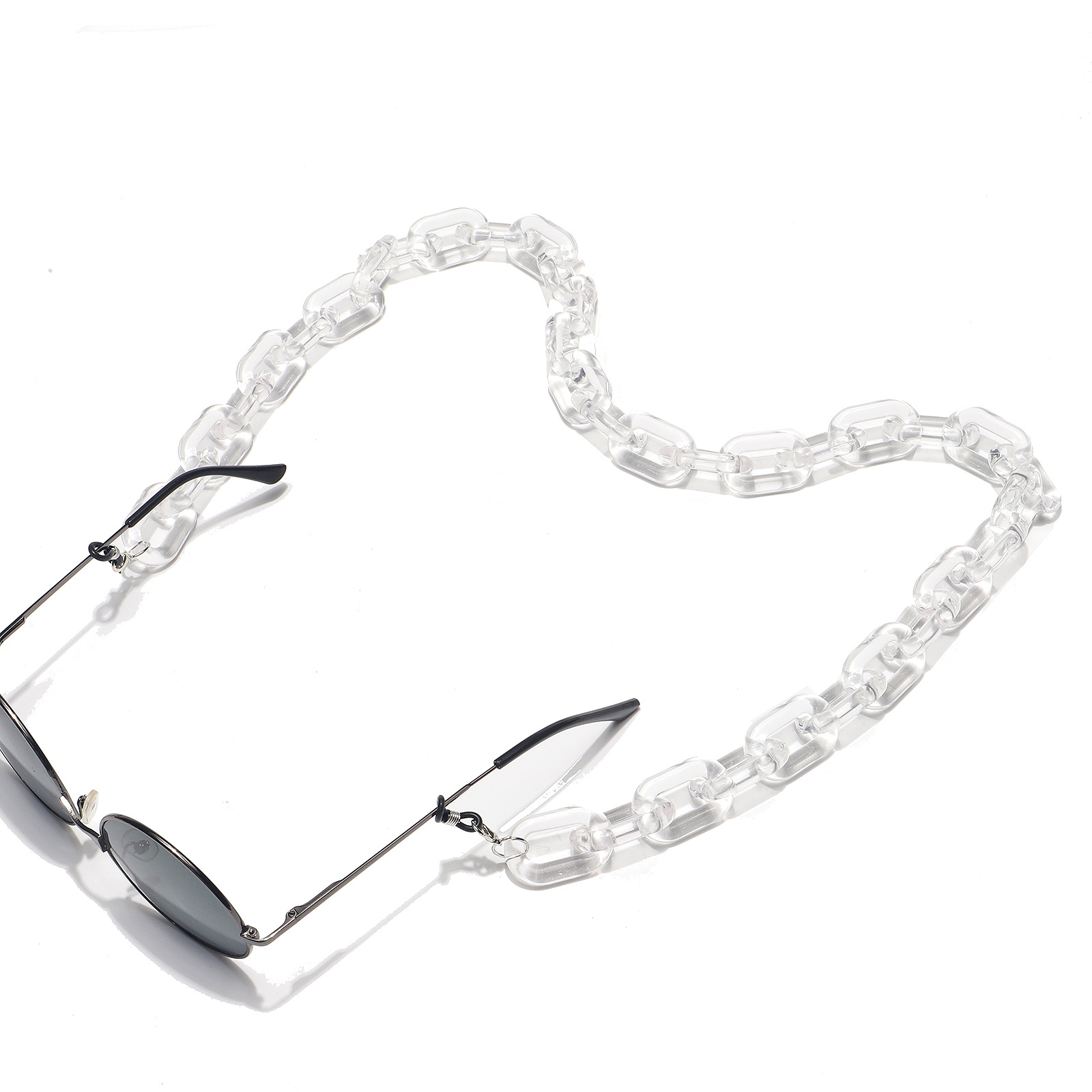 simple acrylic multicolor thick glasses chain wholesalepicture5