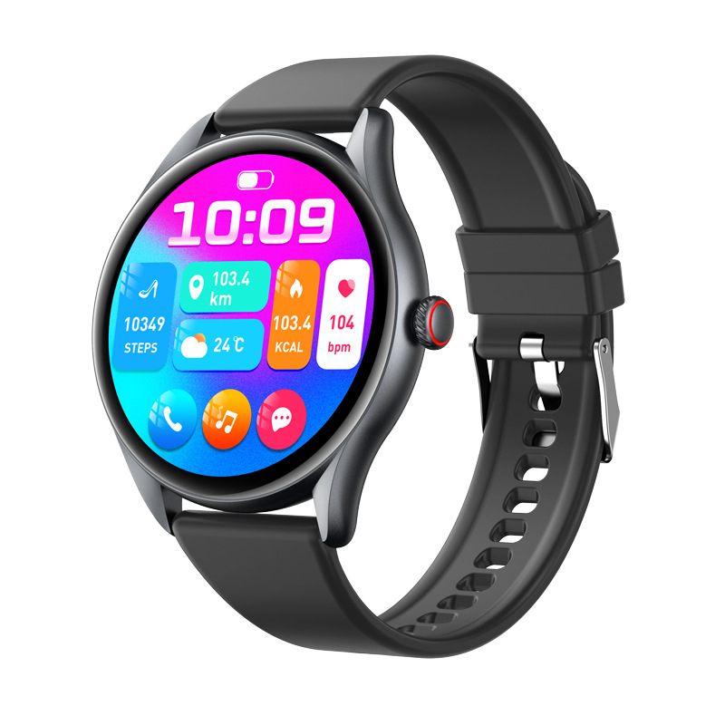 Smartwatch 1.43 Inch Screen Heart Rate Monitoring AI Voice Assistant Bluetooth Connectivity New_voghion.com