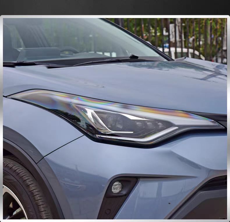 Suitable for Toyota Avalon, Camry, Highlander, RAV4, and Land Cruiser models; high-transparency headlight film for front headlights