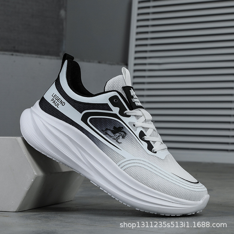 Legendary Paul 2026 nuevos zapatos de moda casuales transpirables de malla cómodos zapatos deportivos para hombres image 6
