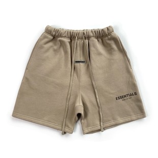 New Casual Short-Sleeved Sports Shorts, Street-Style Cotton Five-Point Shorts, Trendy Loose Double-Stitched High Street Iantesse Fashion Brand