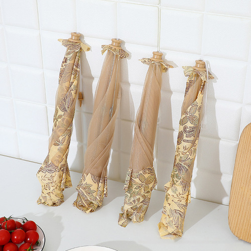 Factory direct sales foldable vegetable cover microporous breathable food cover dust-proof food cover food cover cover vegetable cover