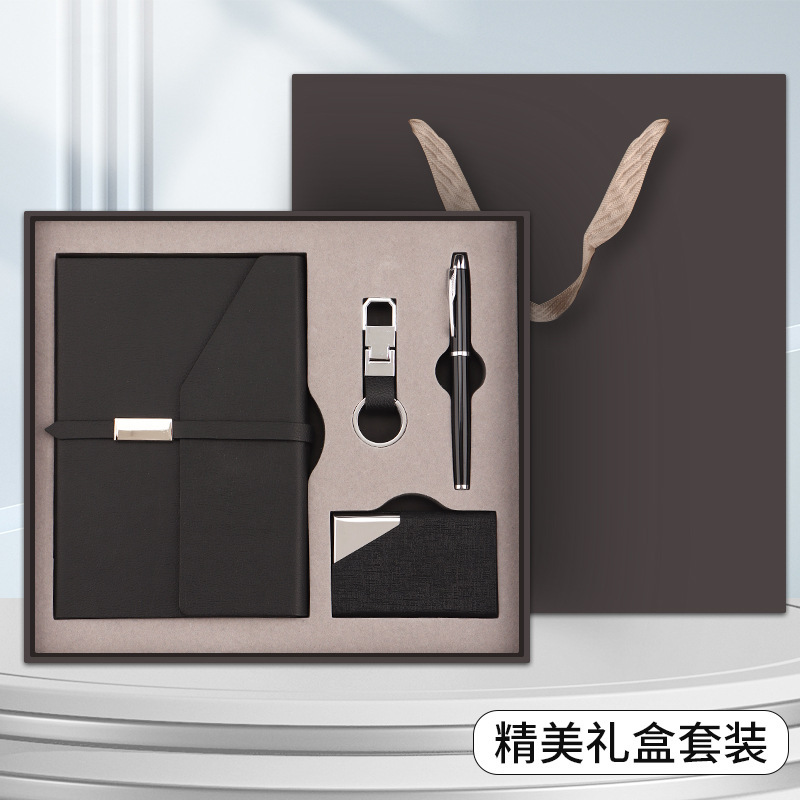 a5三折笔记本商务办公记事本pu仿皮文具批发高颜值道林纸本子定制|undefined