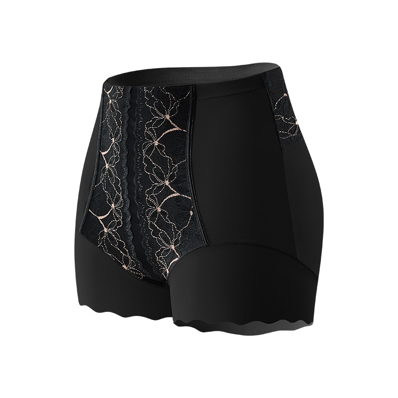 Pantalones de abdomen, abdomen fuerte, ropa interior de barriga, cintura alta para mujer, fondo de seda de morera, entrepierna, cintura para brazos, pantalones moldeadores para mujer