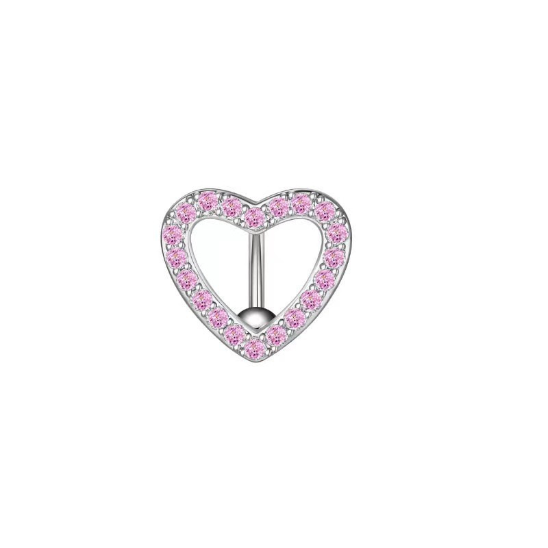 Silver pointed spike labret stud material detail