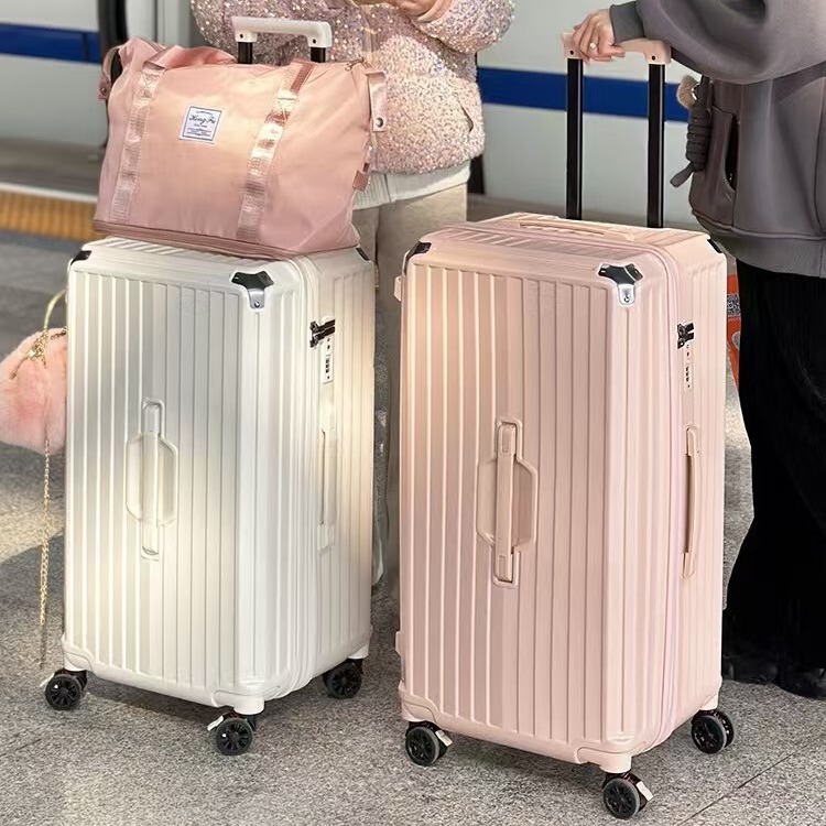 Cross into the 37-inch large-capacity luggage case double-layer explosion-proof zipper luggage case 30-inch travel case on behalf of the hair