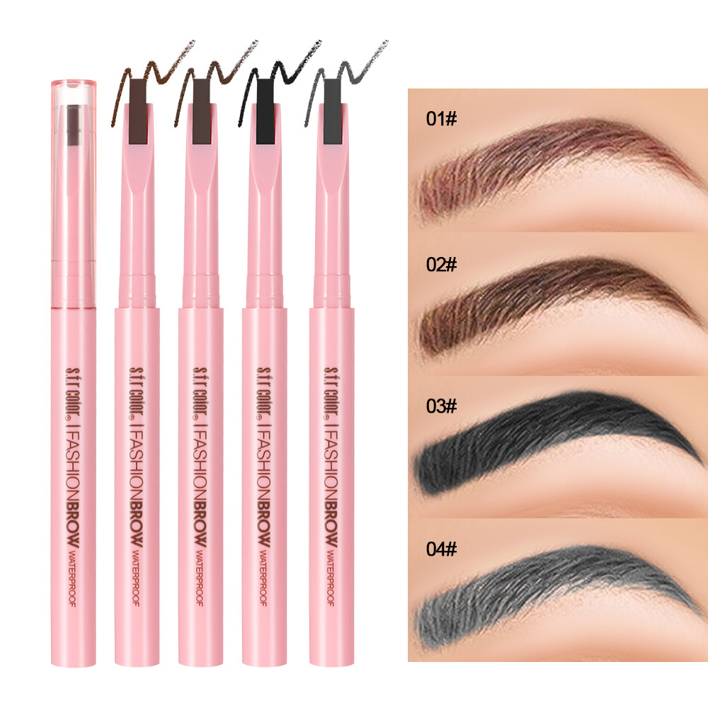 s.f.r color transfronterizo para cejas impermeables duraderas para principiantes cejas salvajes machete natural cejas pluma al por mayor