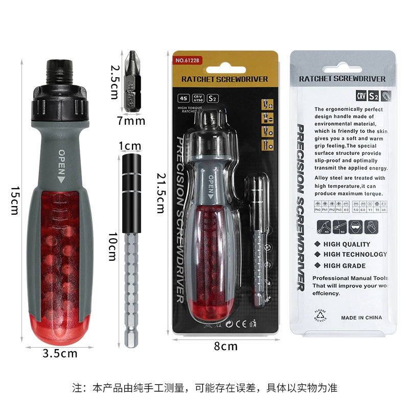 Screwdriver, adjustable tools set