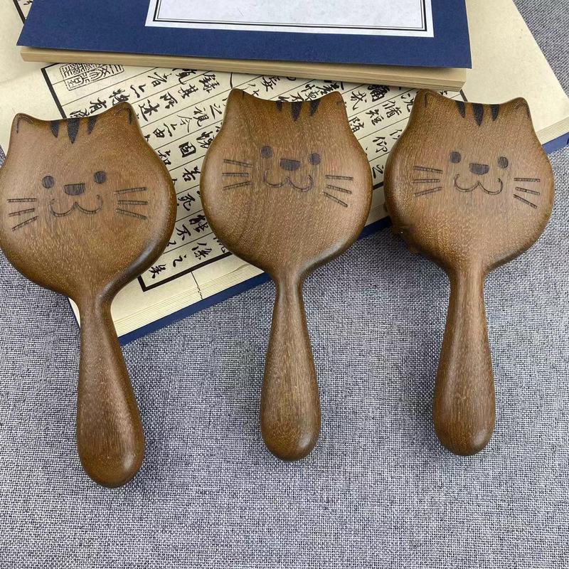 龍鳳檀高颜値猫釘櫛家庭用頭皮頭部経絡マッサージ釘櫛さん専用|undefined