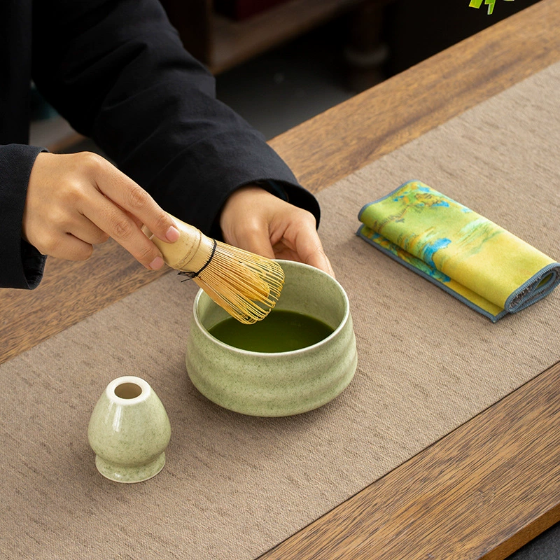 Matcha, ceramic tea cup, Japanese set
