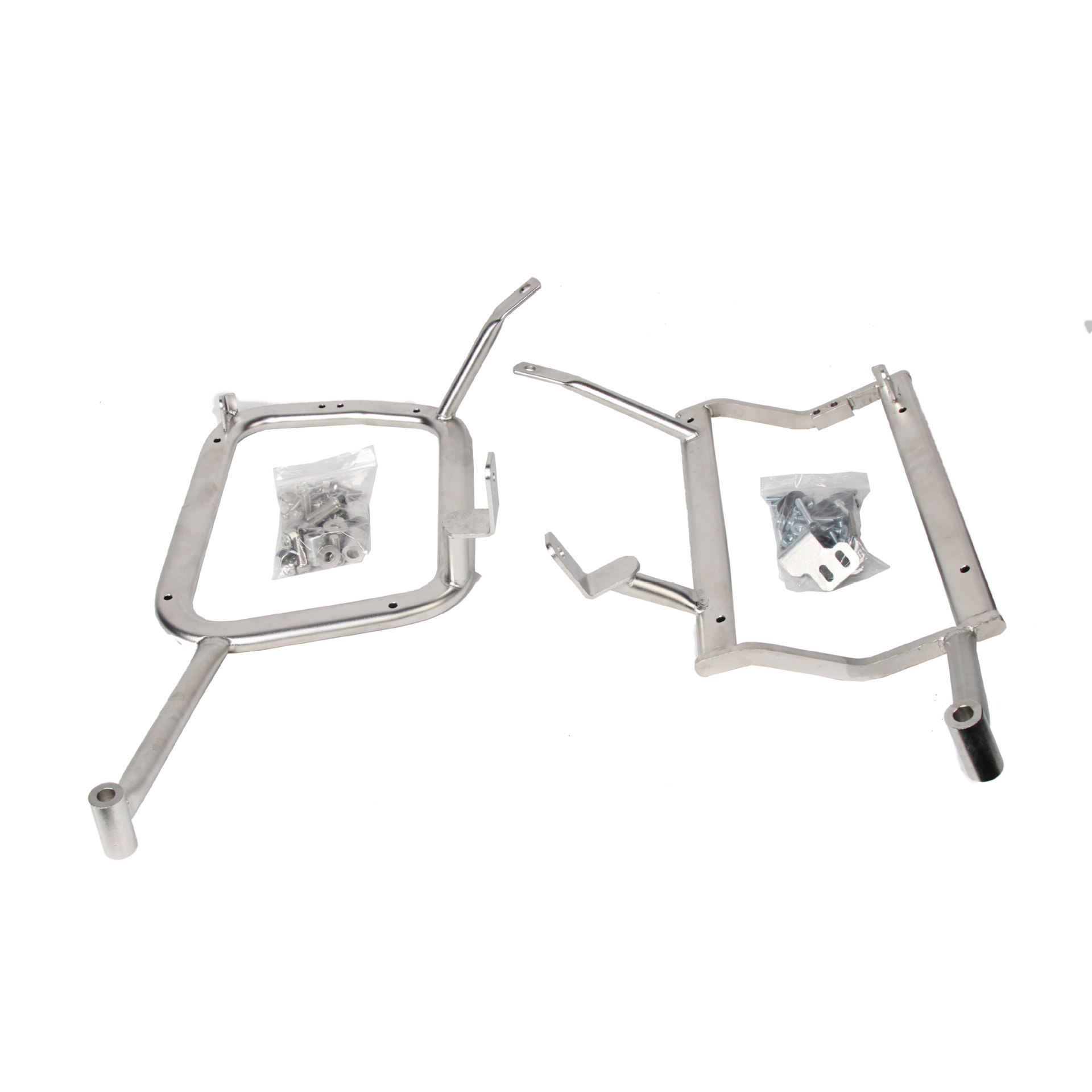 Es adecuado para Suzuki DL1050 marco lateral de acero inoxidable marco lateral de motocicleta caja lateral fijación de soporte estante de equipaje