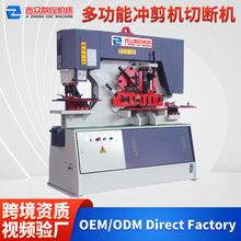 数控槽钢液压机冲剪机q35y-20/25/30/40液压联合冲剪机冲头冲模具