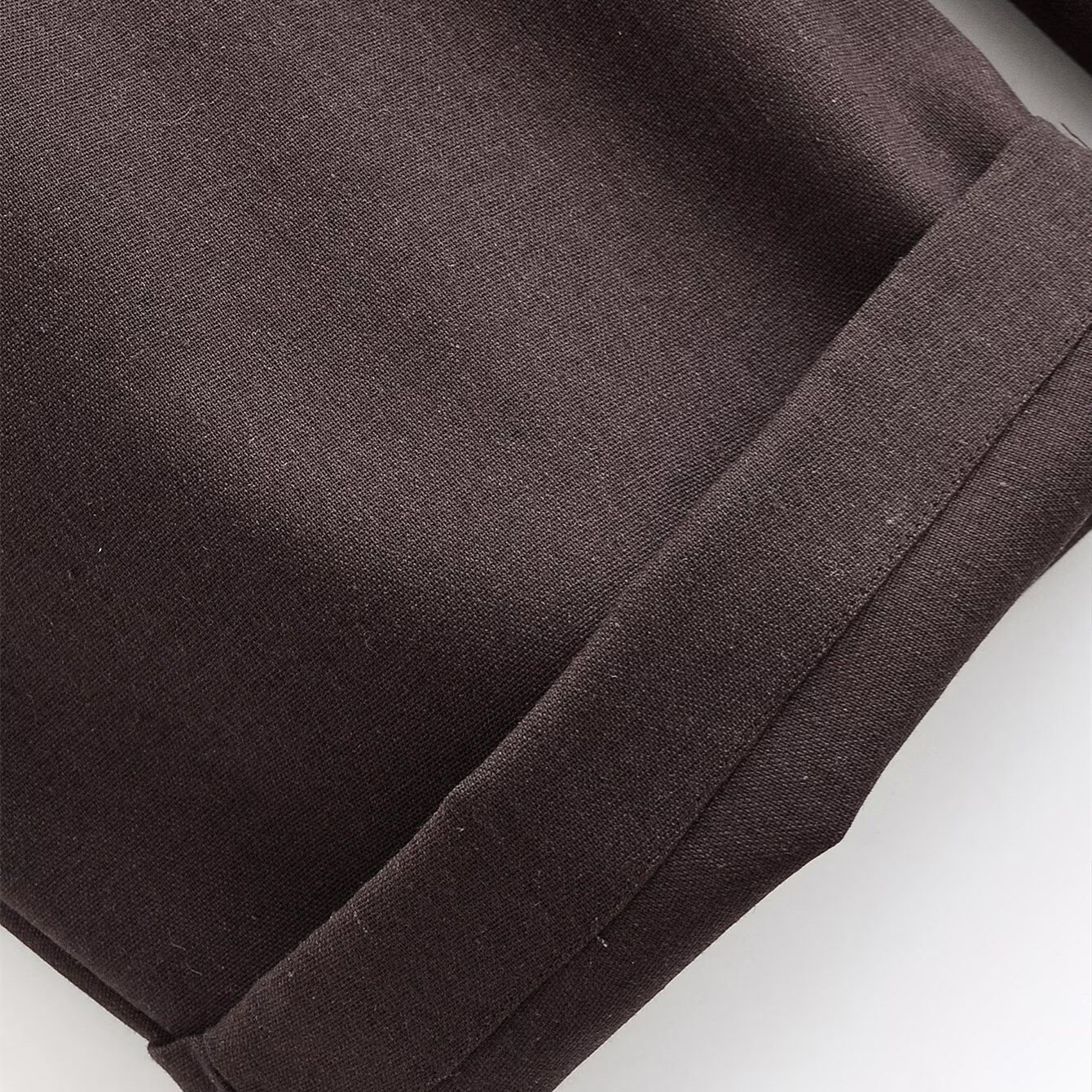 GraceChic BSK&TRAF Women's Clothing 2025 Autumn New Linen Kimono Style Suit 8426329 Scimitar Pants 7627242_voghion.com