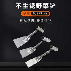 Stainless steel digging tool for foraging, a godsend for farming, gardening, planting, weeding, digging, outdoor harvesting, and small tools