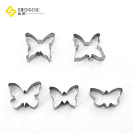 蝴蝶不锈钢饼干模具3D立体饼干切蛋糕模具水果切模DIY烘焙工具