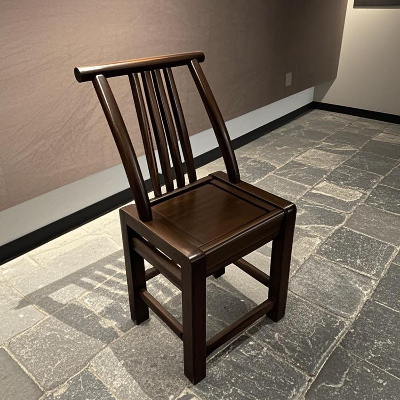 实木椅老式传统农村餐椅农家乐饭店椅换鞋凳儿童家用靠背手工sxω