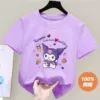 Short*sleeves [Ku/Luo*mi] purple/color