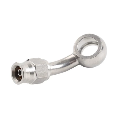 connector modified brake pipe – Other brake systems - 45-degrees