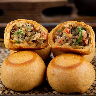 老北京特產京德盛齋清真傳統老式手工自來紅冰糖五仁月餅食品糕點