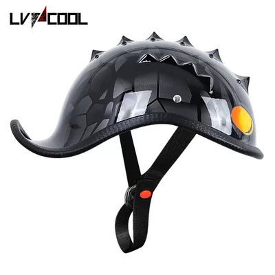 Motosiklet kaskı (dəbilqə) — Breathable Electric Vehicle Riding Helmet - 2-serpent-m