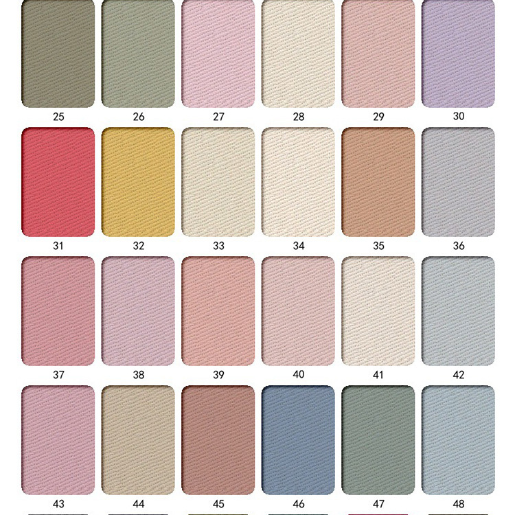Tejido de alta densidad Twill teñido textil 100% algodón