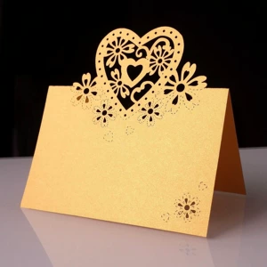 Cross -Bordder Spot Direct Sales Card Card Card Hollow Butterfly Card Card Card Card Sward Name Card Оптовая