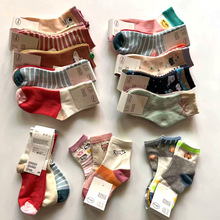 儿童纯棉童袜浙江诸暨卡通图案潮流秋冬新款a类男童女童袜子宝宝