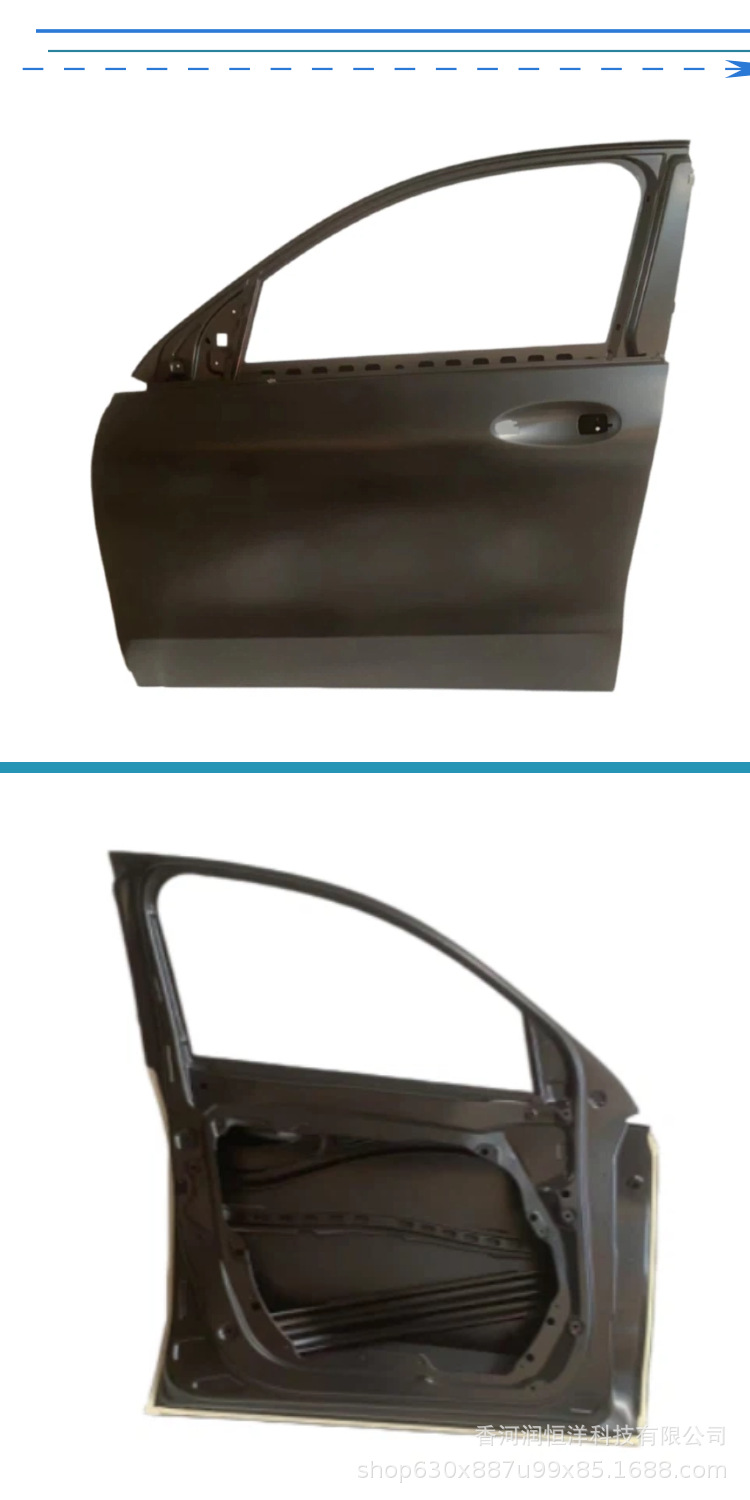 2937200700/0800 is suitable for the front door of the Mercedes EQC Class 293, a new original factory-remanufactured sheet metal part