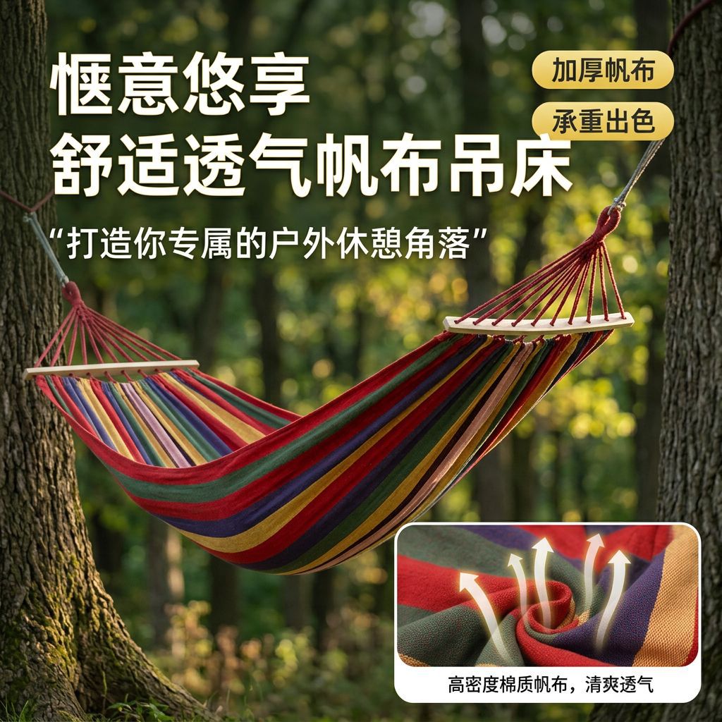 Hamacas al aire libre anti - vuelco columpios dormitorios de sillas colgantes plegables interiores y exteriores sillas colgantes para adultos camping columpios hamacas
