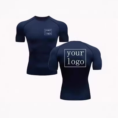 Men's and Women's Tight-Fitting T-Shirts Suitable for Jogging, Training, and Gym Use, with Design Logos and Original Designs Men's and Women's Tight-Fitting T-Shirts Suitable for Jogging, Training, and Gym Use, with Design Logos and Original Designs