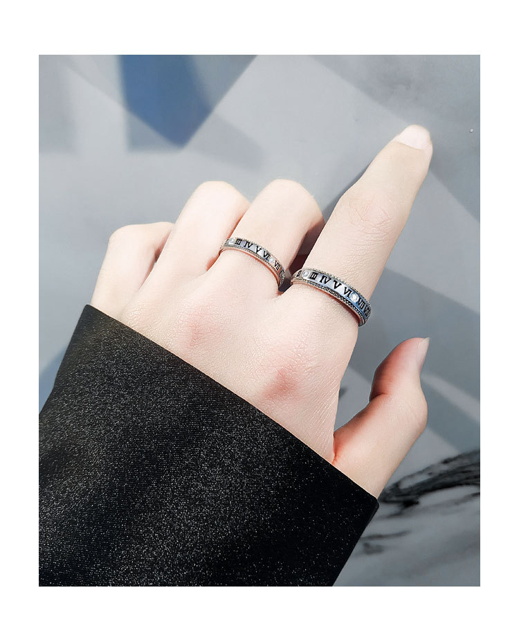 Fashion Geometric Copper Plating Zircon Rings