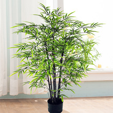 细水仿真竹子断屏风装饰假植物摆件造景盆栽仿真花高仿真装饰绿植