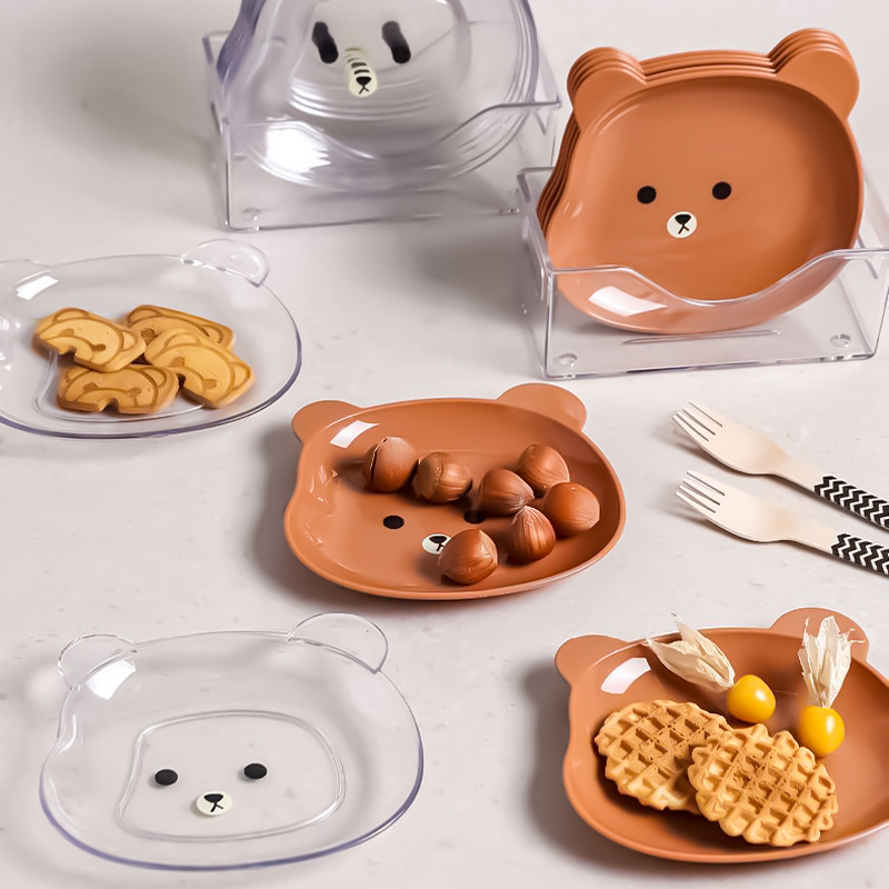 Cute Bear Breakfast Plate