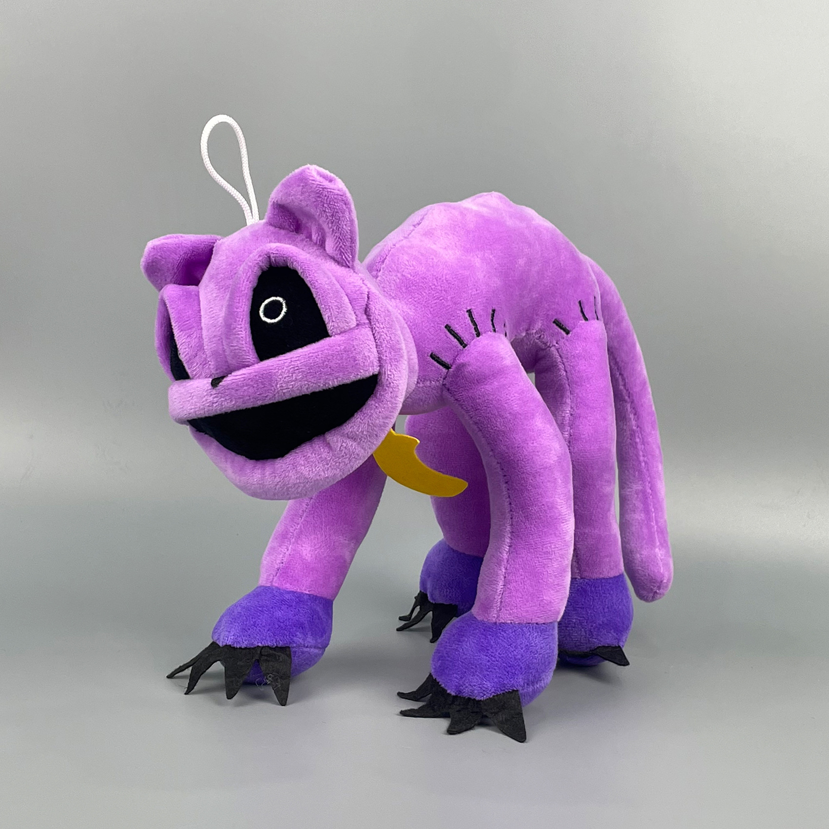 Bobby poppy playtime mutant purple cat smiling critters doll plush toy spot